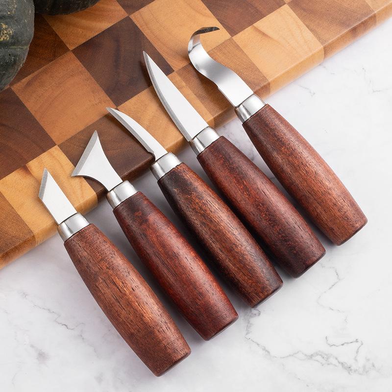 Chisel Set Wood - Zestaw 5 dłut do rzeźbienia w