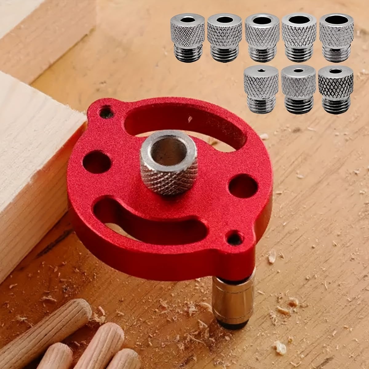 Pocket Hole Jig - Samocentrujący się szablon do kołków, ręczny