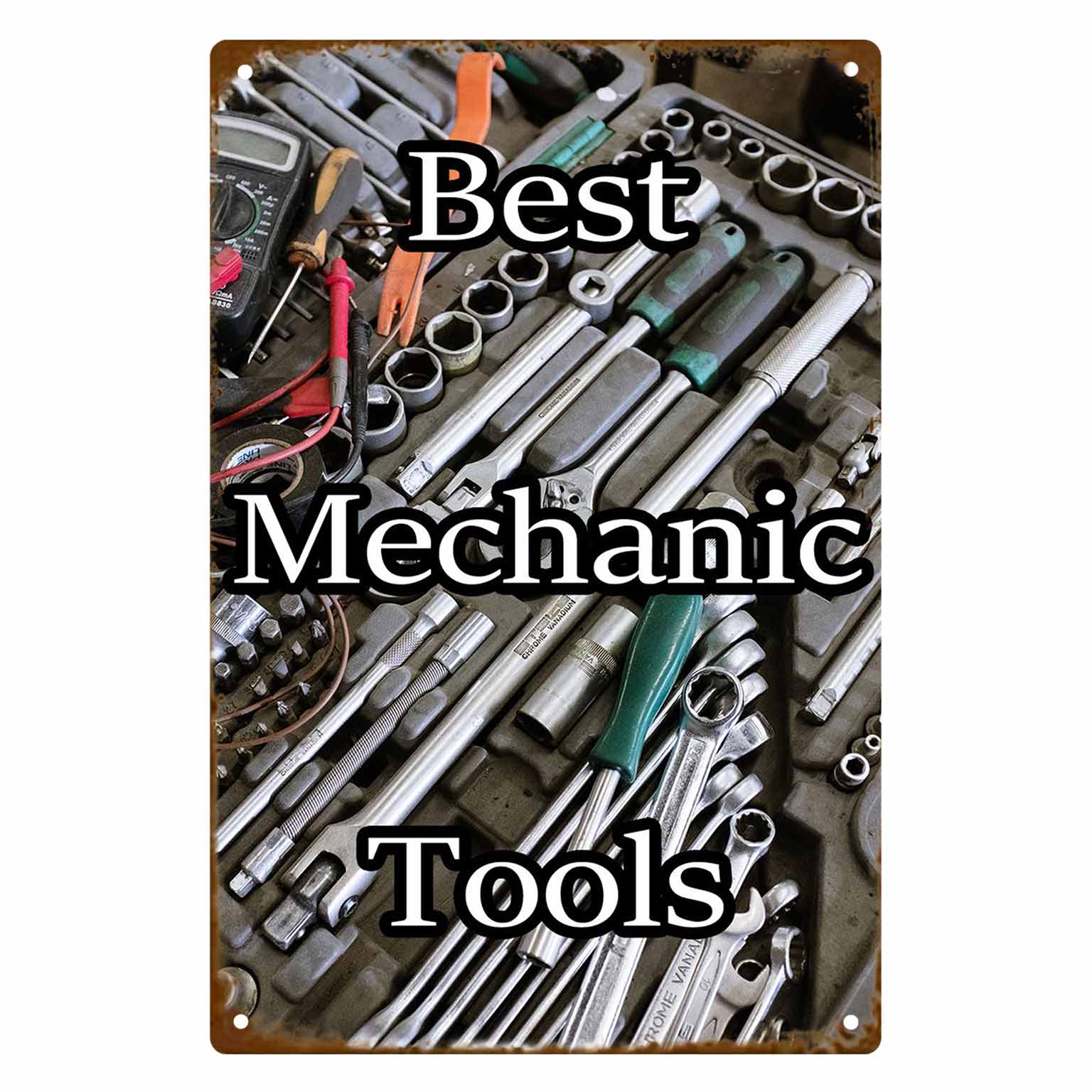 Best Tools For Workshop - 2D PŁASKA METALOWA TABLICA NA ŚCIANĘ