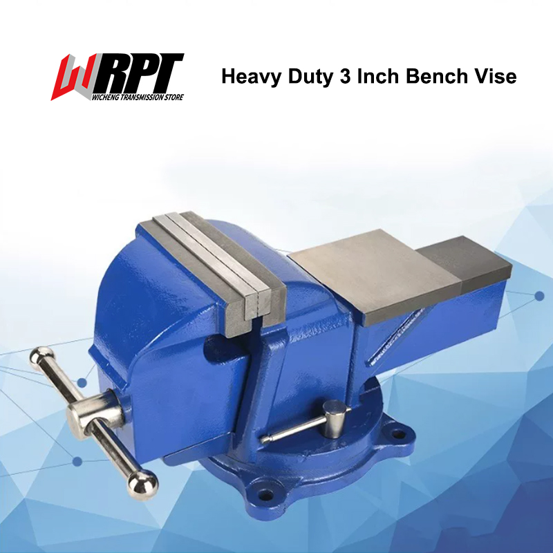 Bench Vise Swivel - Wytrzymały imadło stołowe 3-calowe 4,5 kg