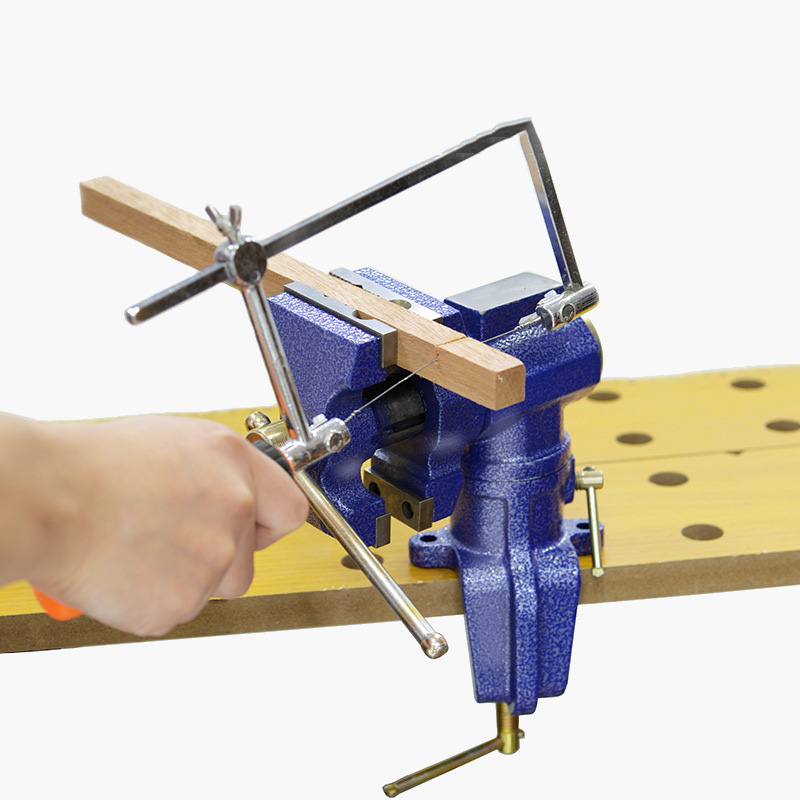 Bench Vise Swivel - Podwójna szczęka imadło stołowe podstawa z