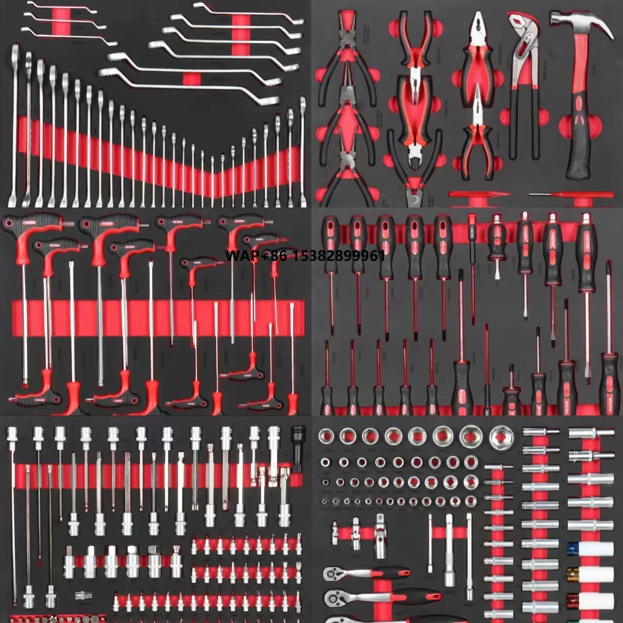 Workshop Tools In Ship - 279-częściowy Profesjonalny Zestaw Narzędzi Metalowych CRV