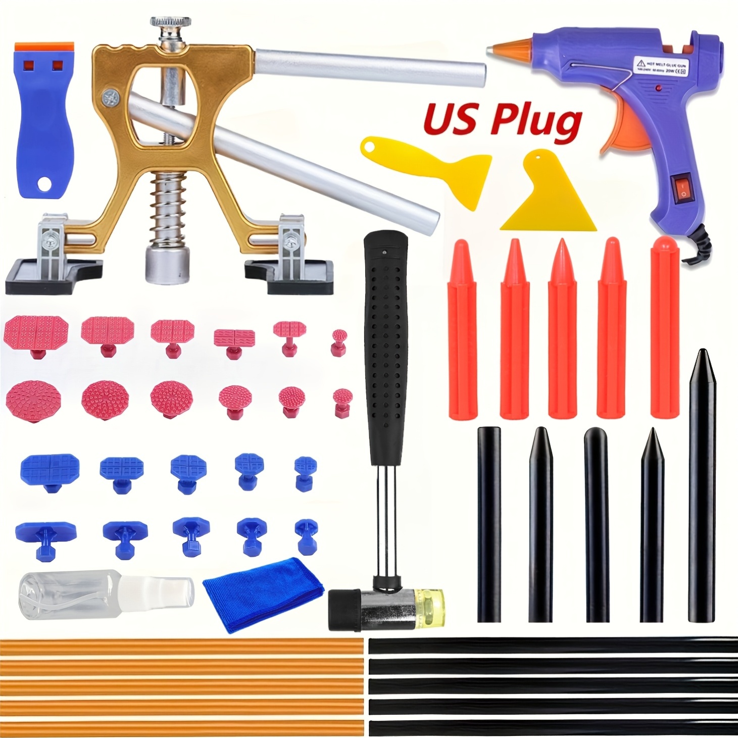 Car Workshop Tools And Equipment - Nowy Regulowany Zestaw do Naprawy Wgnieceń