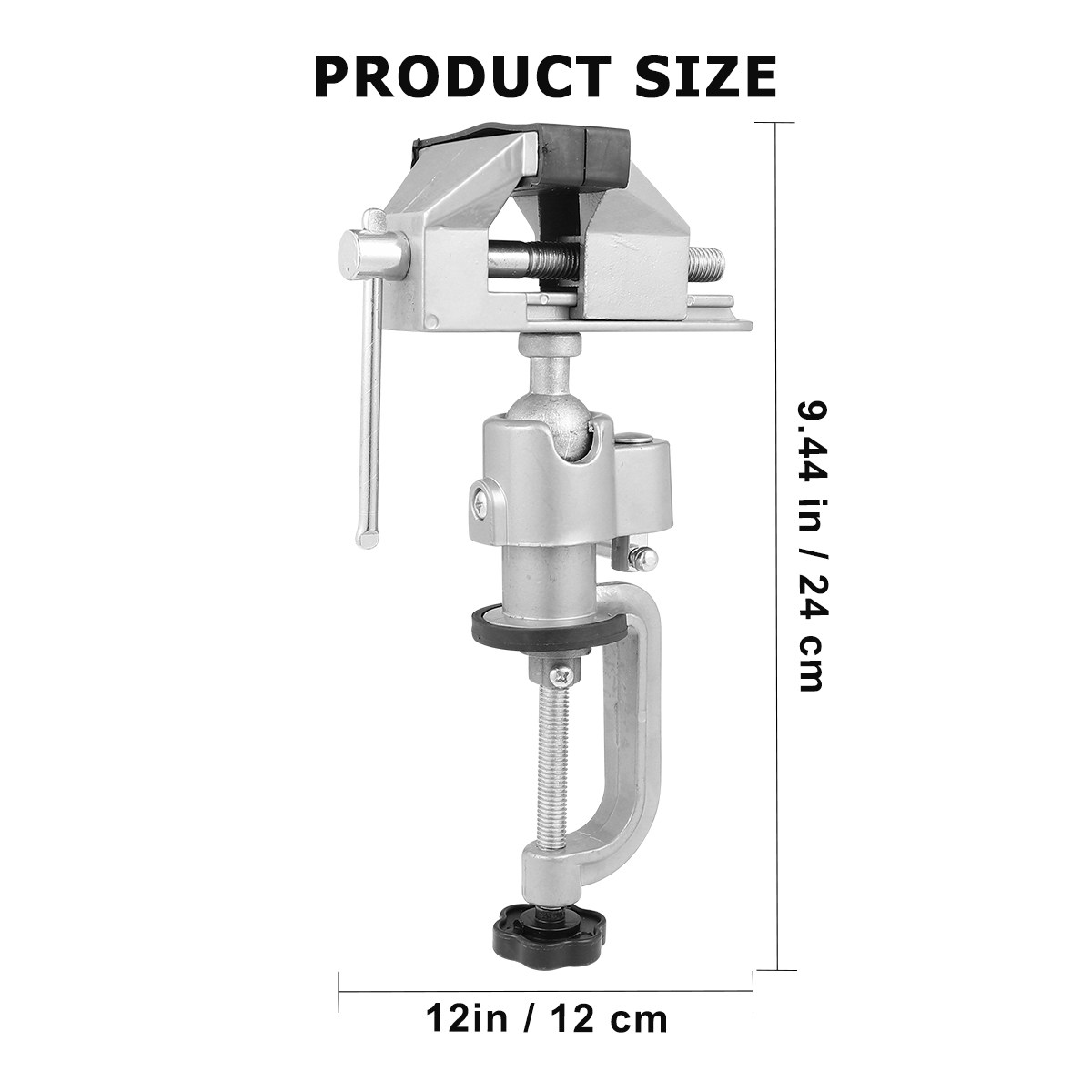 Obrotowy zacisk stołowy, obrot – Bench Vise Swivel recenzja i cena