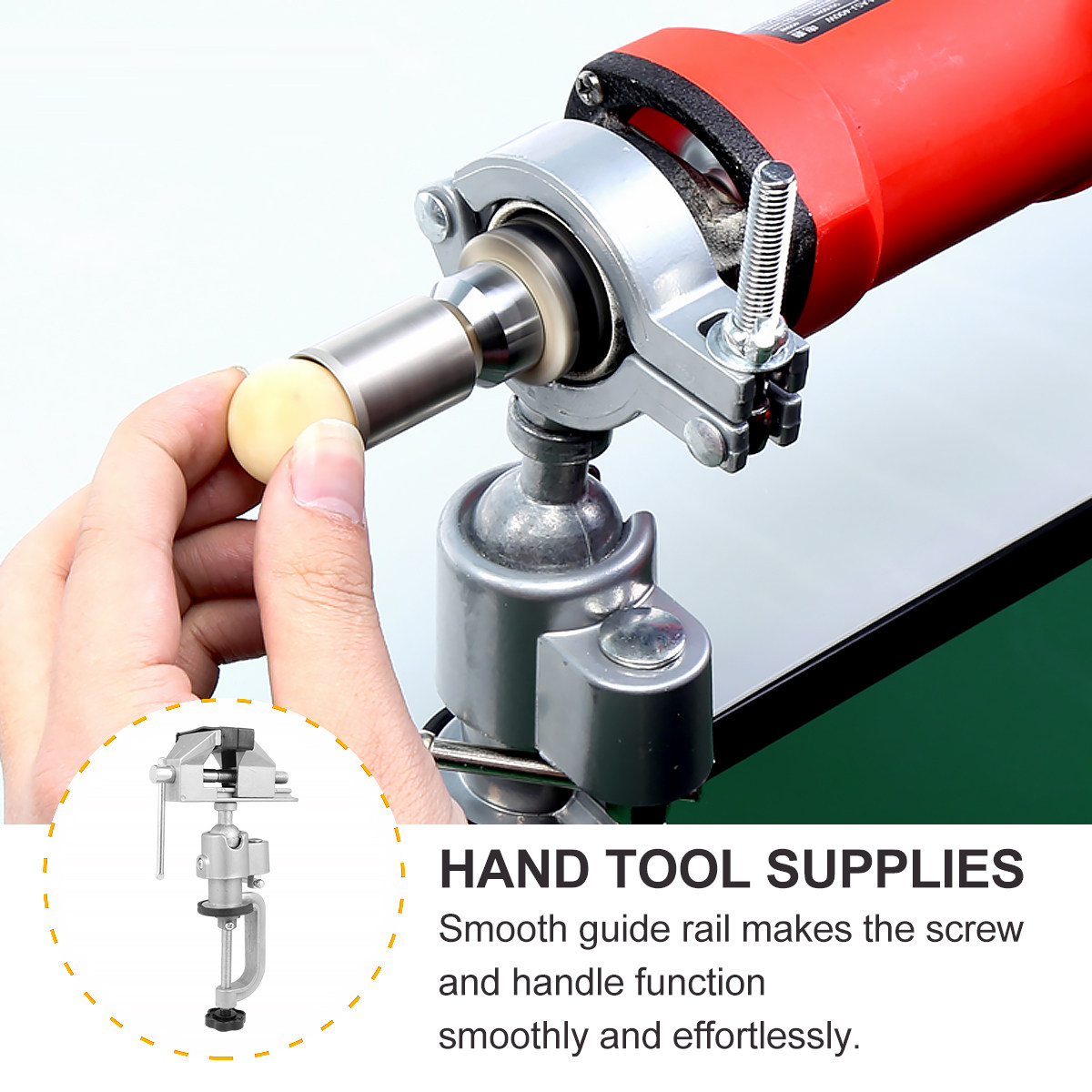 Obrotowy zacisk stołowy, obrot – Bench Vise Swivel recenzja i cena