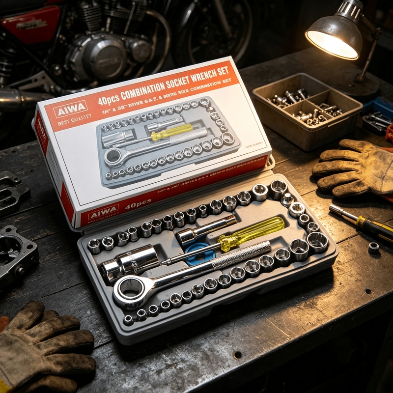 Zestaw kluczy nasadowych do de – Car Workshop Tools And Equipment recenzja i cena
