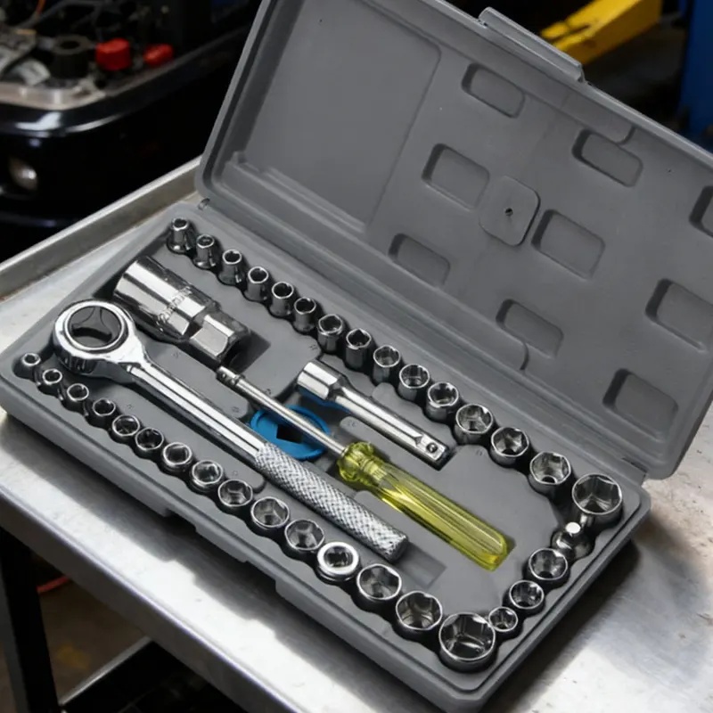 Zestaw kluczy nasadowych do de – Car Workshop Tools And Equipment recenzja i cena