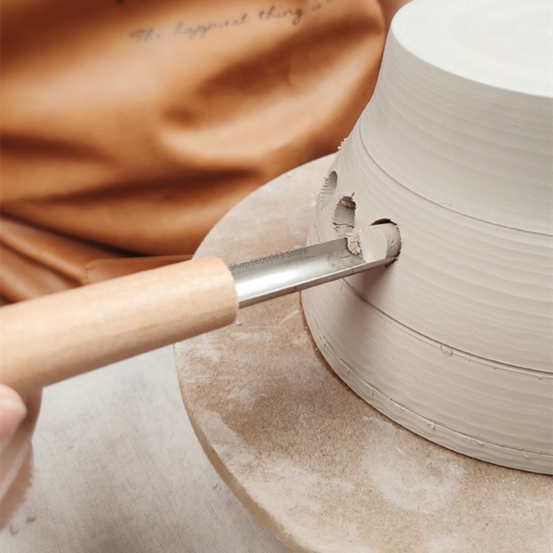 Dziurkacz do ceramiki 4 sztuki – Chisel Set Wood recenzja i cena