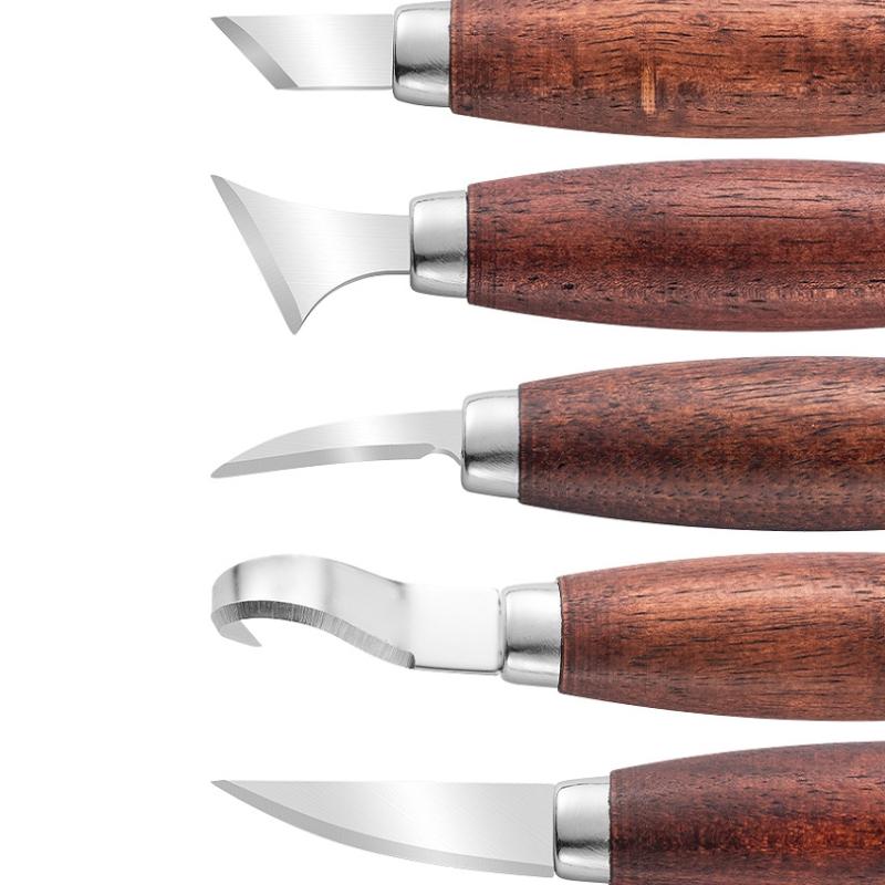 Zestaw 5 dłut do rzeźbienia w  – Chisel Set Wood recenzja i cena