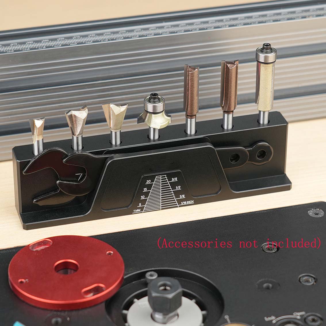 Stojak na frezy z stopu alumin – Workshop Tools Display recenzja i cena