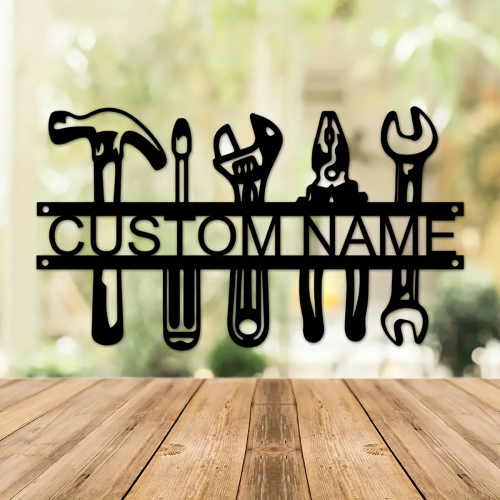 Personalizowany Znak Ścienny w – Workshop Tools And Names recenzja i cena