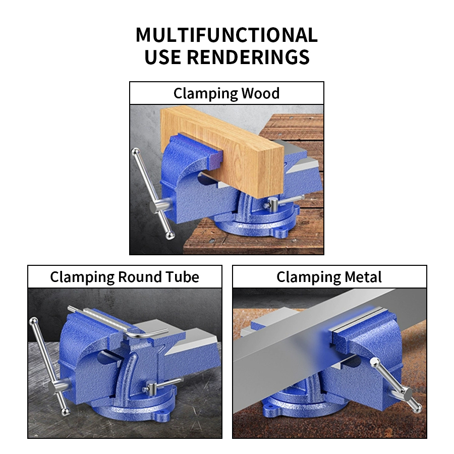 Wytrzymały imadło stołowe 3-ca – Bench Vise Swivel recenzja i cena