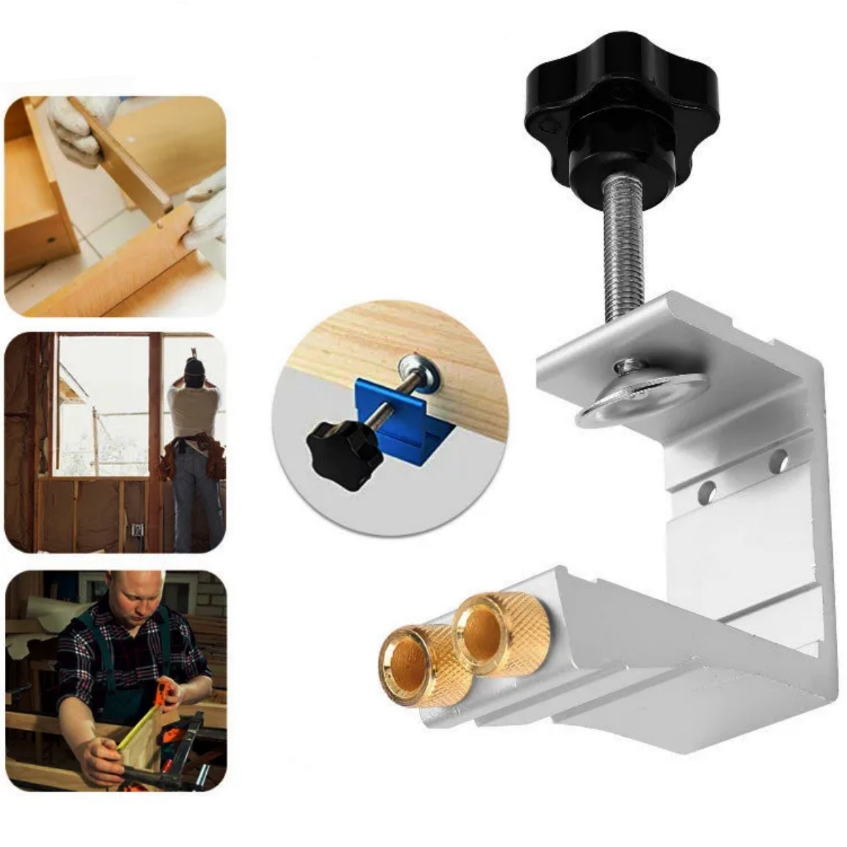 Zestaw szablonów do otworów ki – Pocket Hole Jig recenzja i cena
