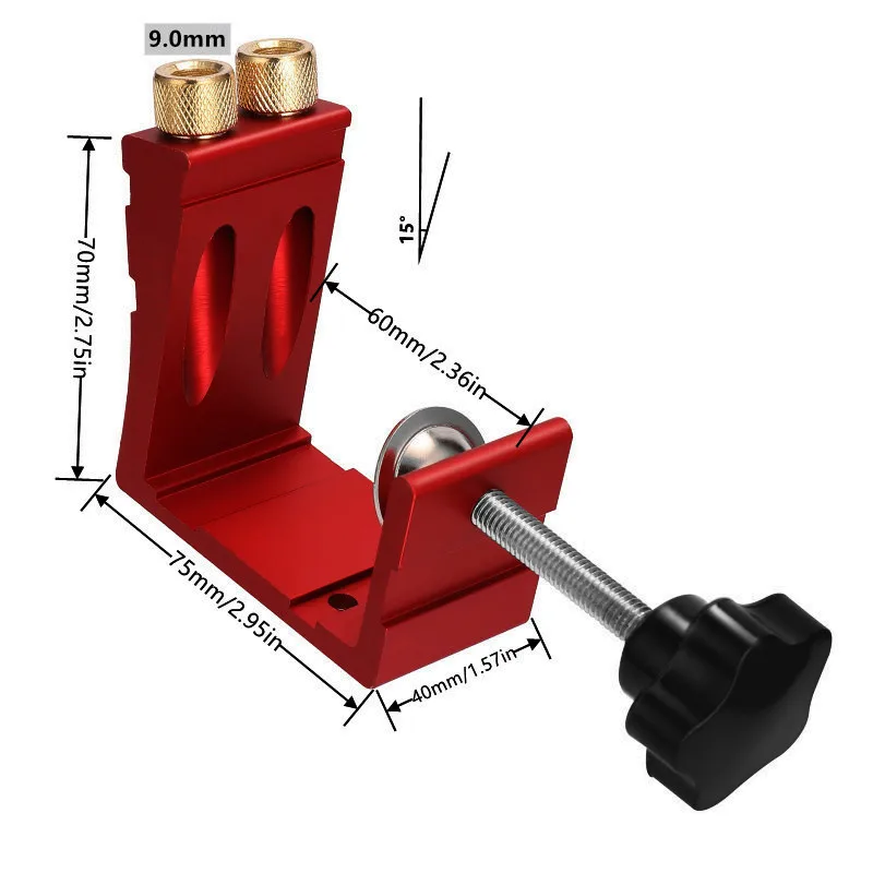 Zestaw szablonów do otworów ki – Pocket Hole Jig recenzja i cena