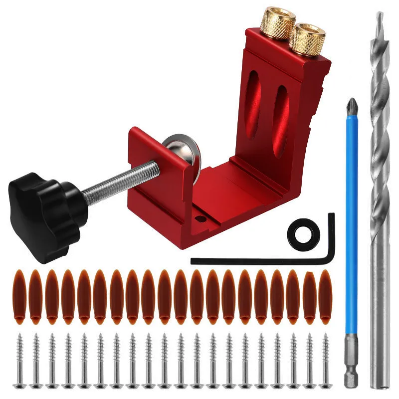 Zestaw szablonów do otworów ki – Pocket Hole Jig recenzja i cena