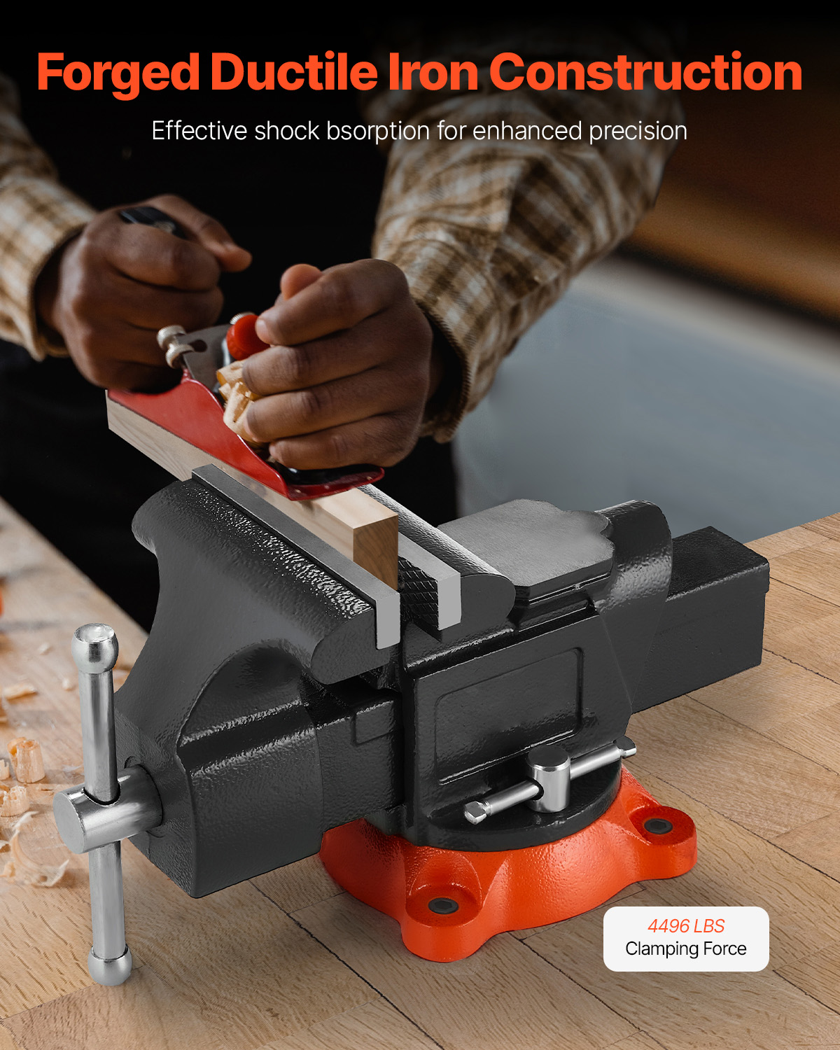 Imadło warsztatowe SucceBuy o  – Bench Vise Swivel recenzja i cena