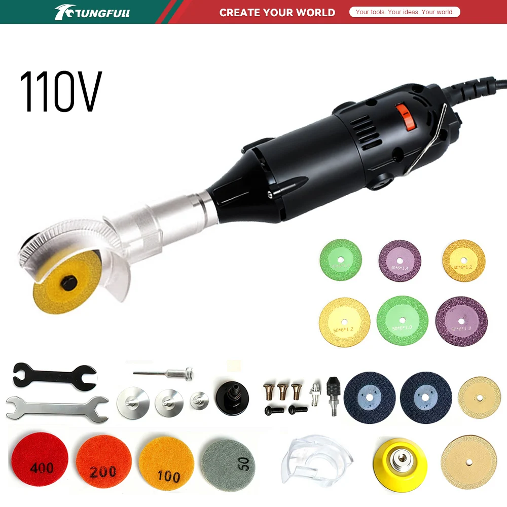 TUNGFULL 110V Mini Szlifierka  – Hand Tools Mechanical Workshop recenzja i cena