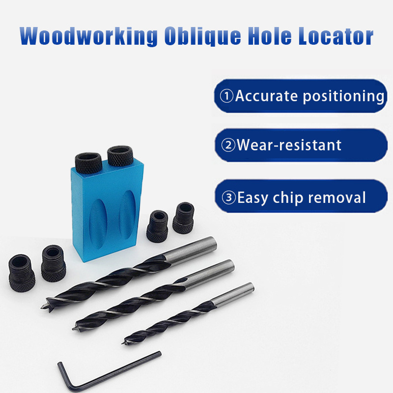 Zestaw 7/14 szt. wiertł do otw – Pocket Hole Jig recenzja i cena