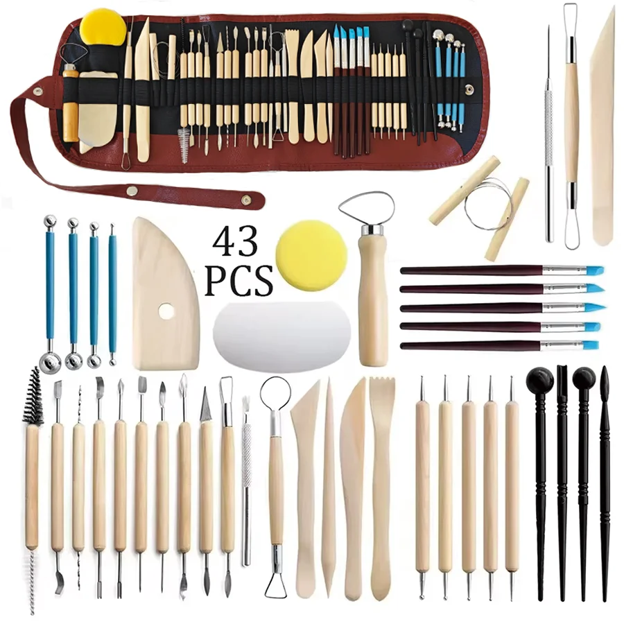 Zestaw narzędzi ceramicznych 8 – Chisel Set Wood recenzja i cena
