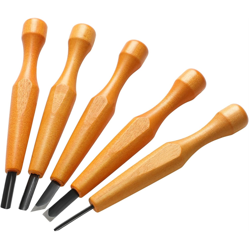 Zestaw narzędzi do linorytu, 5 – Chisel Set Wood recenzja i cena