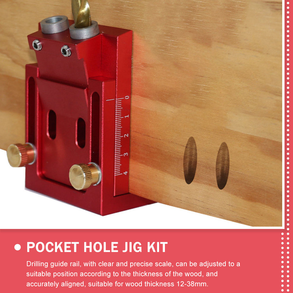 Przenośny przyrząd do wierceni – Pocket Hole Jig recenzja i cena